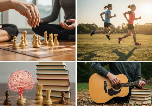 Diverse activities to boost executive functions and brain health.