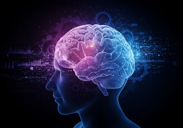 Abstract representation of the brain's executive functions