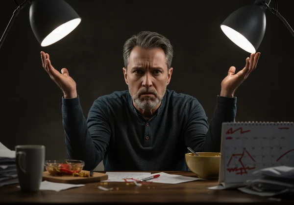 Orang yang tertekan dengan tugas, menunjukkan gejala MCI